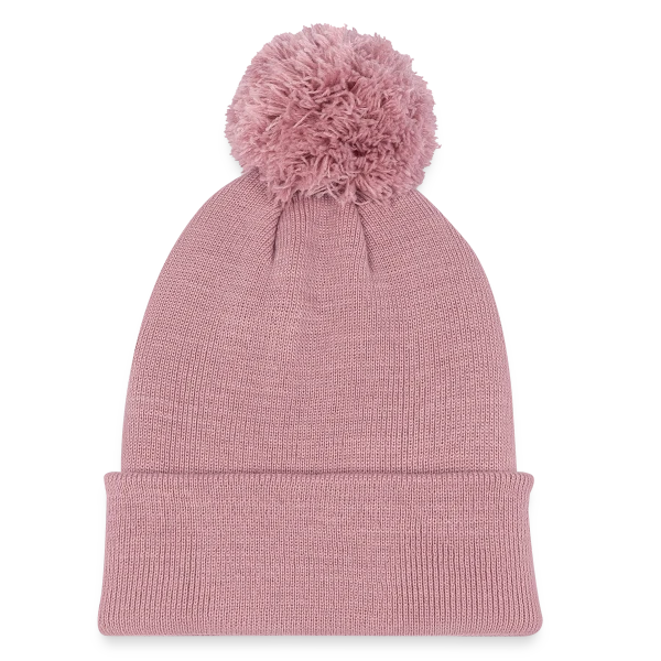 Maquette de Bonnet tricoté à pompon Enfant à personnaliser