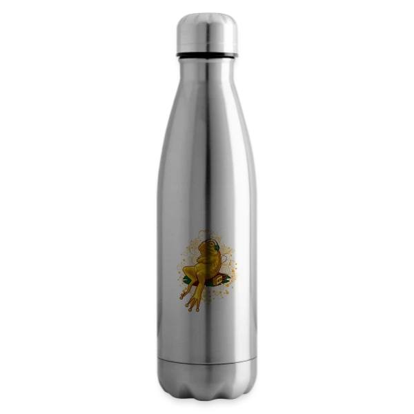 Grenouille Relax : Mode Cassette sur Bouteille isotherme