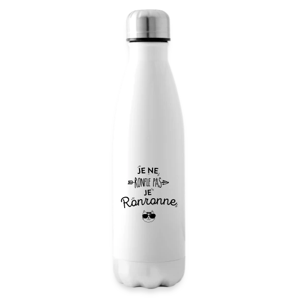 Je Ronronne sur Bouteille isotherme