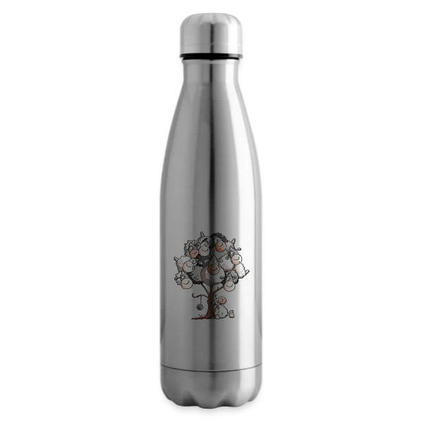 Petit Mouton Laineux Câlin sur Bouteille isotherme
