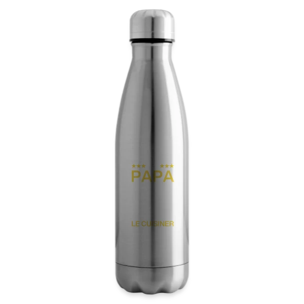 Humour Papa Cuisinier - On est foutus ! sur Bouteille isotherme