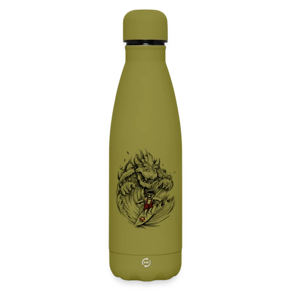 Mario, le Surfeur de Bowser sur Bouteille isotherme SOFT TOUCH 500 ml