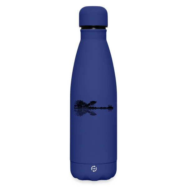 Guitare Électrique & Paysage Enchanté sur Bouteille isotherme SOFT TOUCH 500 ml