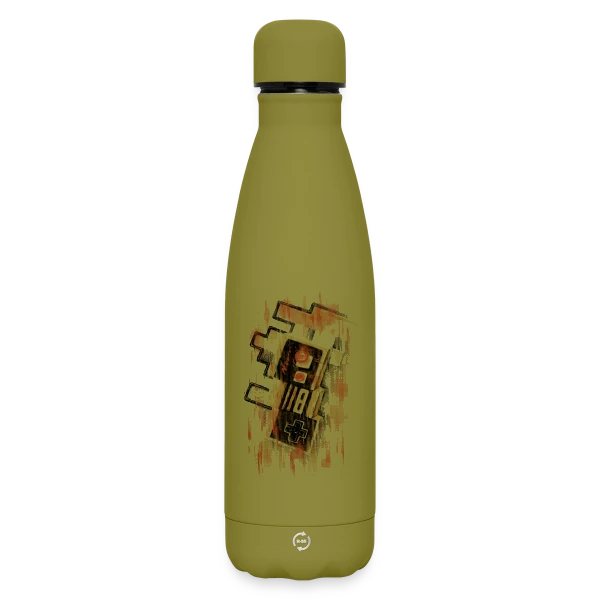 Manette Rétro Floue NES sur Bouteille isotherme SOFT TOUCH 500 ml