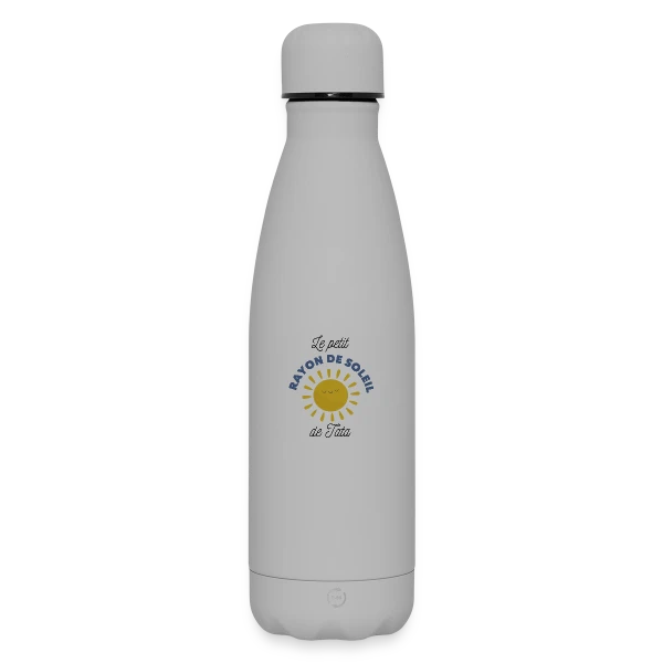 Maquette de Bouteille isotherme Soft Touch - Le Rayon de Soleil de Tata à personnaliser