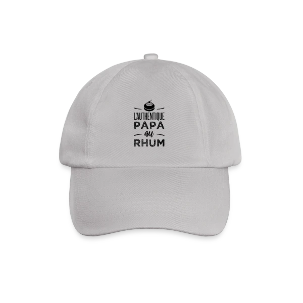 L'Authentique Papa au Rhum sur Casquette classique