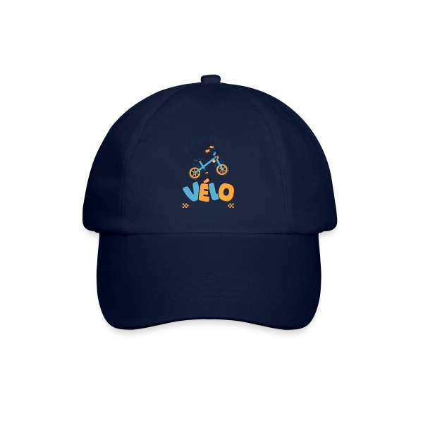 "Né pour le Vélo avec Papy" sur Casquette classique
