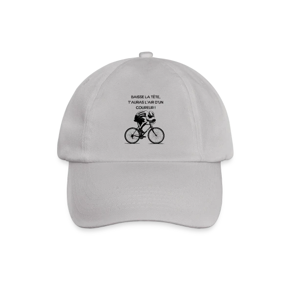 Cyclisme Humour - Design Minimaliste Vélo sur Casquette classique
