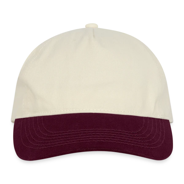 Maquette de Casquette de baseball contrastée à personnaliser