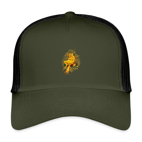 Grenouille Relax : Mode Cassette sur Casquette trucker enfant