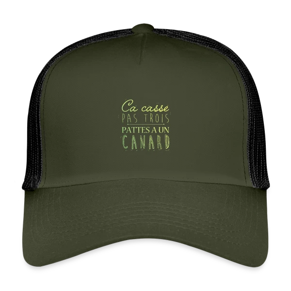Ça Casse Pas Trois Pattes sur Casquette trucker enfant