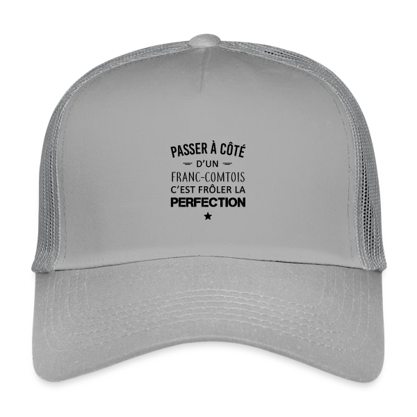 Franc-Comtois : Touchez la Perfection du Doigt sur Casquette trucker enfant