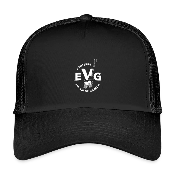 EVG Futur Marié sur Casquette trucker enfant