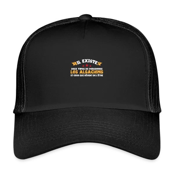 Les Alsaciens Fiers sur Casquette trucker enfant