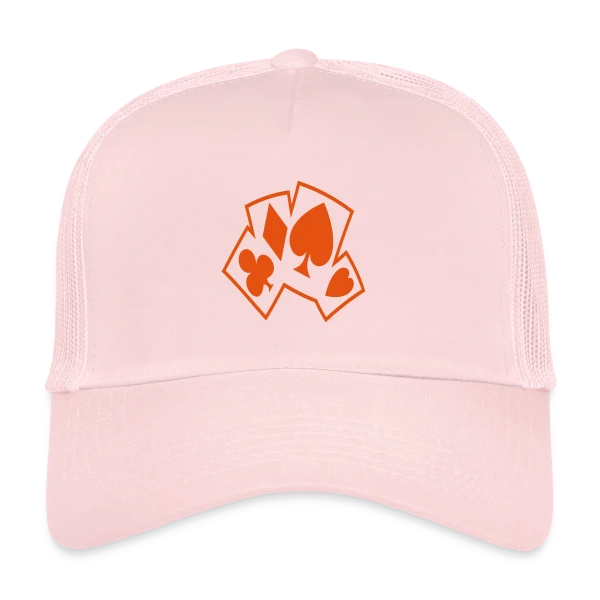 As du Poker : Maître des Cartes sur Casquette trucker