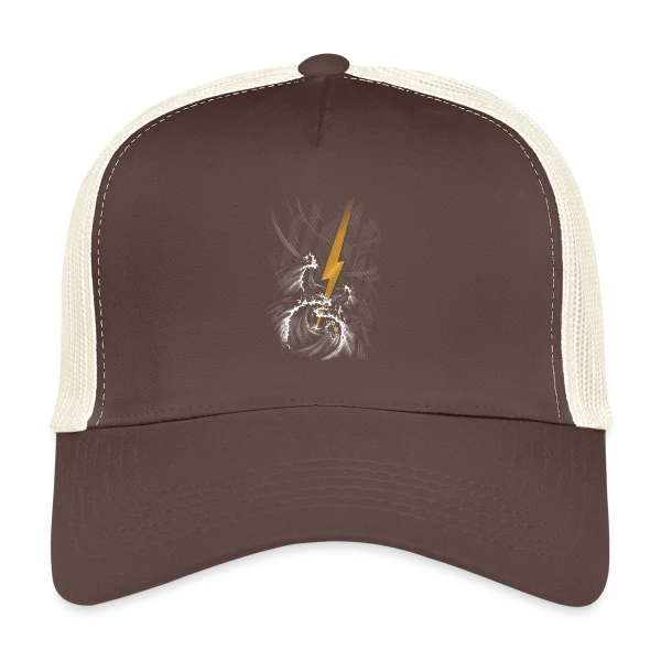 Symphonie Orageuse sur Casquette trucker