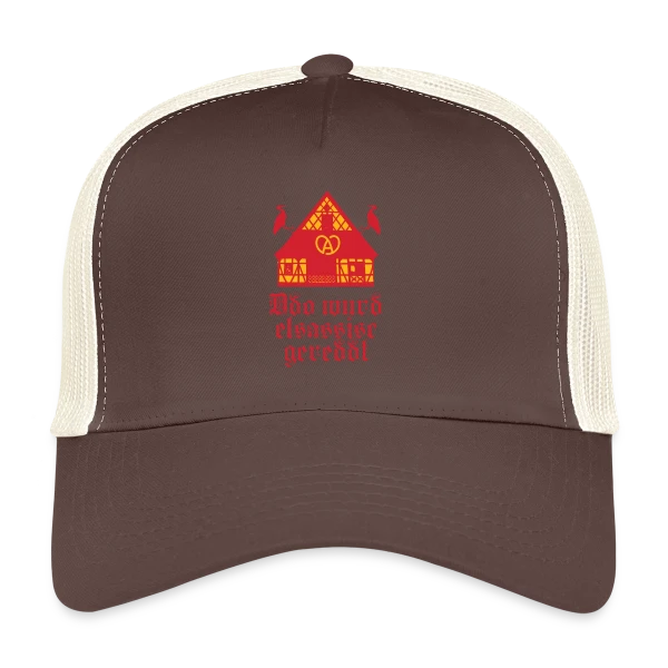Ici On Parle Alsacien sur Casquette trucker