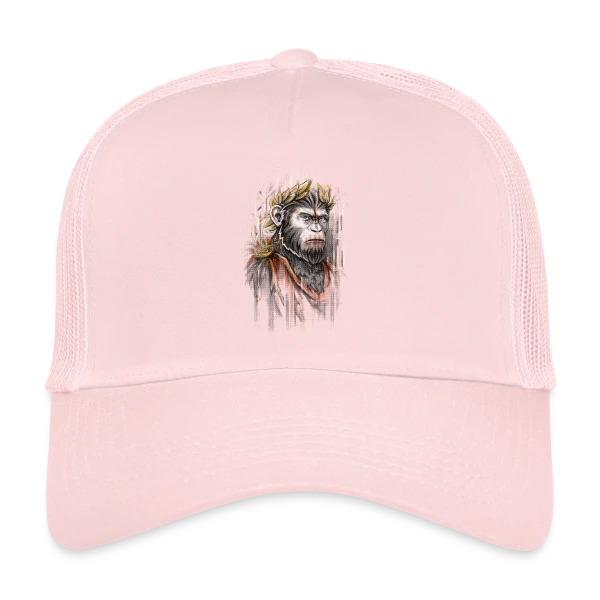 César l'Empereur Singe sur Casquette trucker