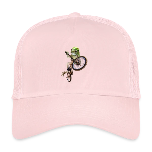 Grenouille BMX : Le Rider des Marais sur Casquette trucker
