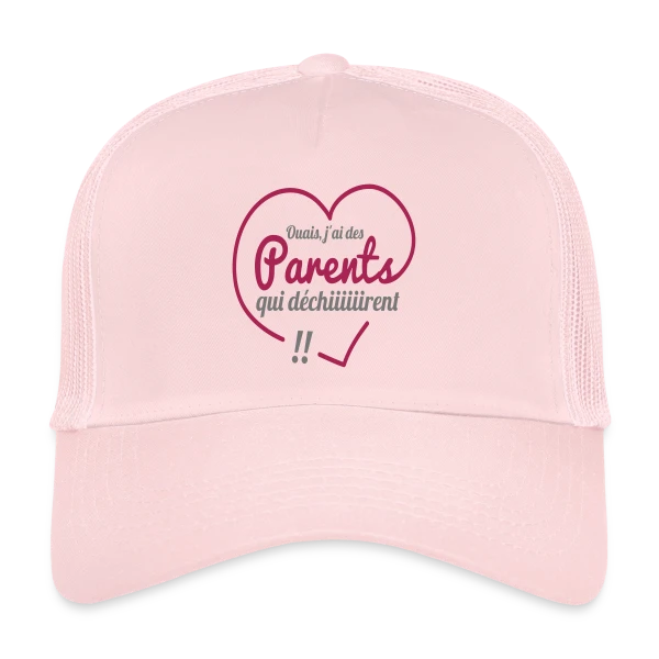 Super Parents qui Déchirent sur Casquette trucker