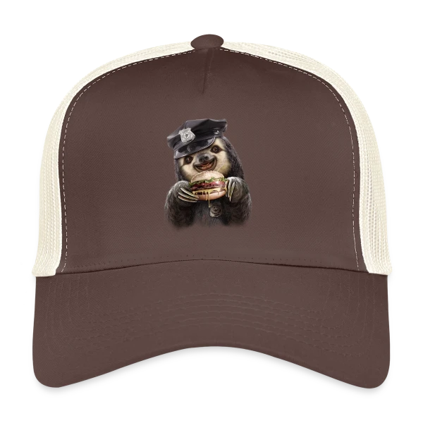 Burger Flic : L'Ordre Gourmand sur Casquette trucker
