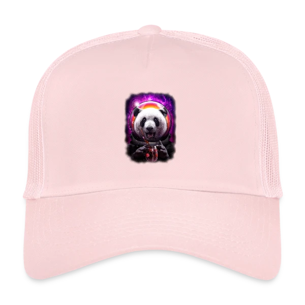 Pandanaut : L'Aventure Spatiale du Panda sur Casquette trucker