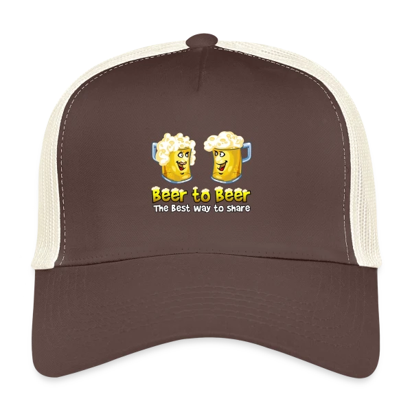 Bières entre Amis sur Casquette trucker