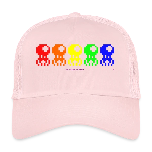 Spoulpe Invaders sur Casquette trucker