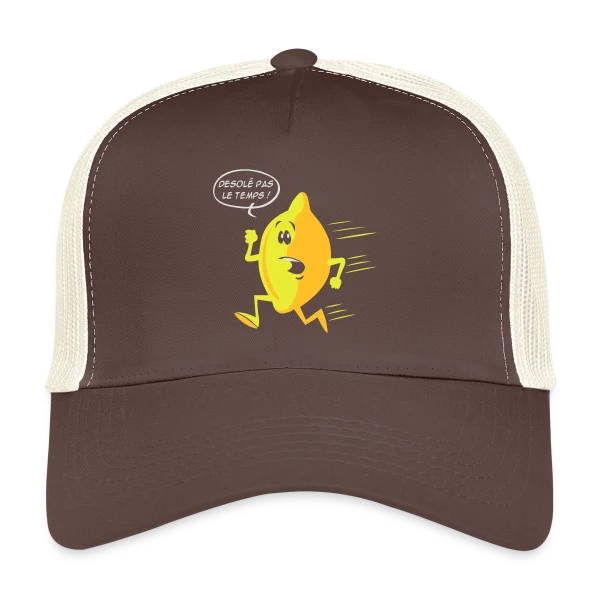 Citron Pressé : Fraîcheur et Vitamine C sur Casquette trucker