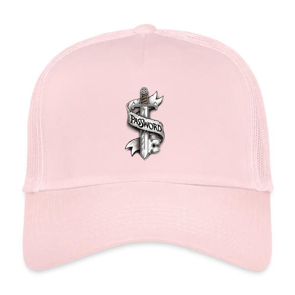 Cyber-Épée Secrète sur Casquette trucker