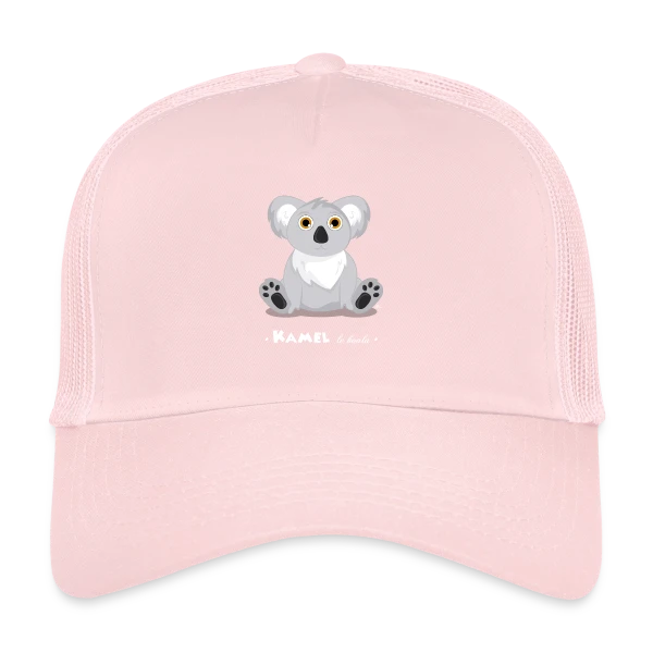 Kamel le Koala : Tendresse Exotique sur Casquette trucker
