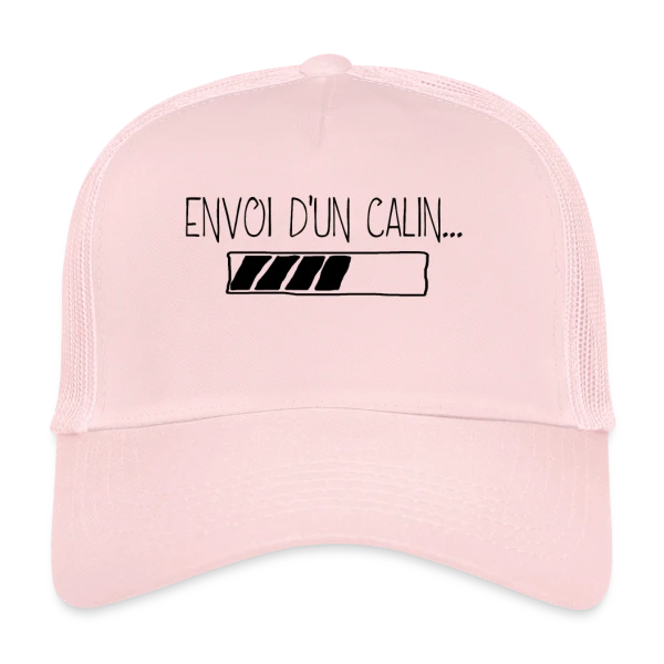 Câlin Virtuel à Envoyer sur Casquette trucker
