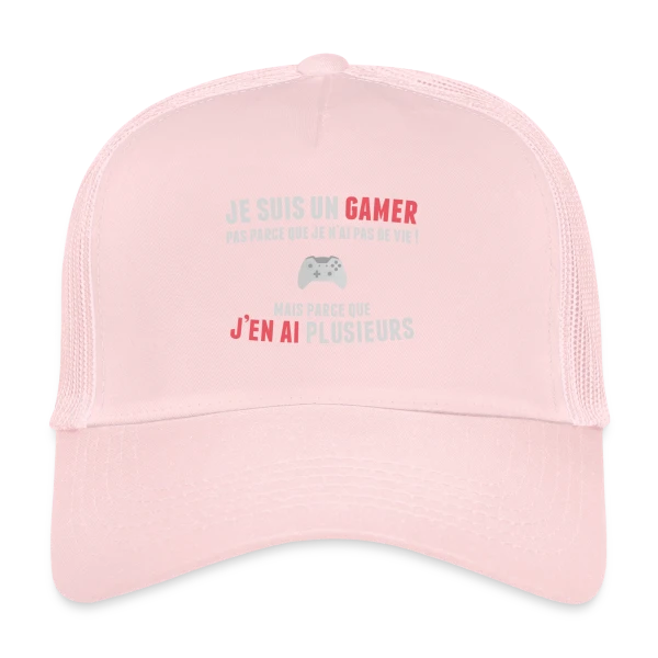 Gamer : Des Vies à Volonté sur Casquette trucker