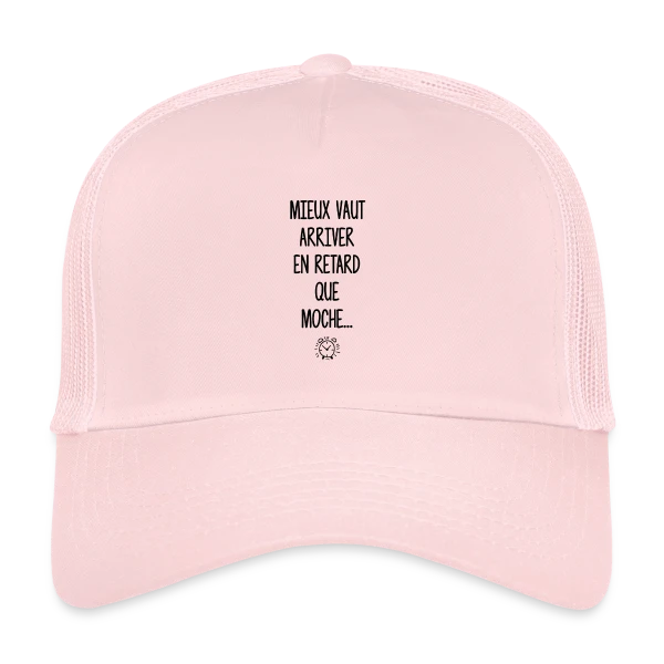 Ma Spécialité : Le Retard sur Casquette trucker
