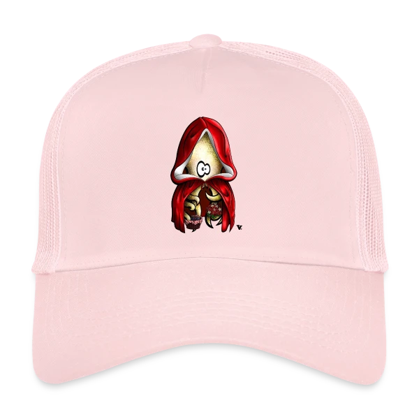 Le Petit Chaperon Poulpe sur Casquette trucker