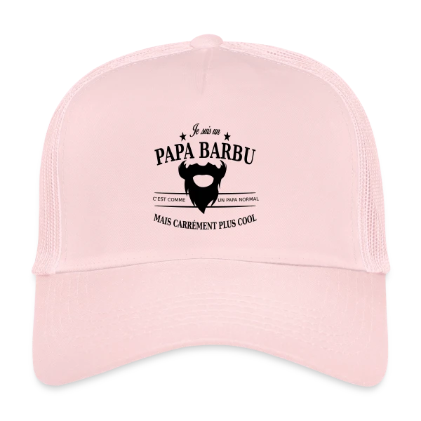 Papa Stylé Barbu sur Casquette trucker