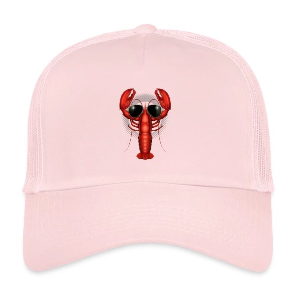 Homard Stylé sur Casquette trucker