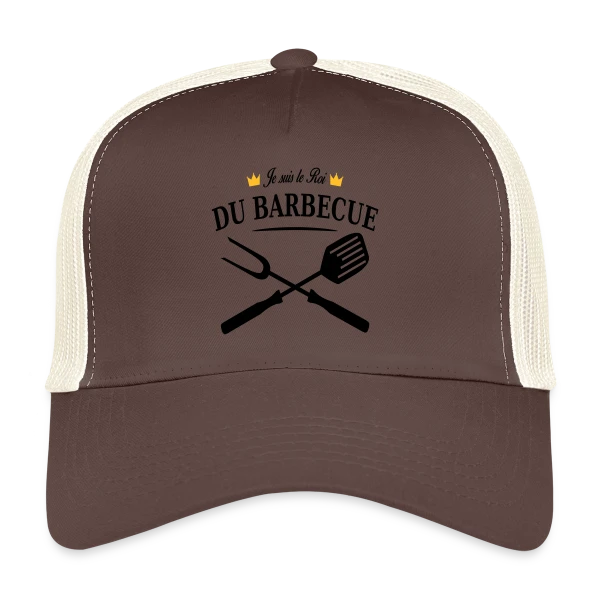 Le Roi Incontesté du Barbecue sur Casquette trucker
