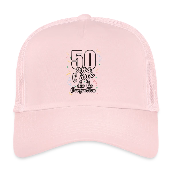 50 Ans Fabuleux : Un Demi-Siècle d'Aventures sur Casquette trucker