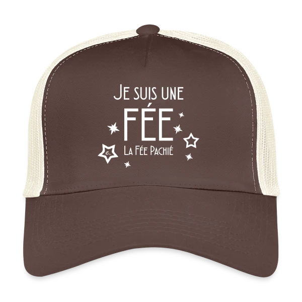 "Je Suis Une Fée" - Magie et Poésie Enchantée sur Casquette trucker