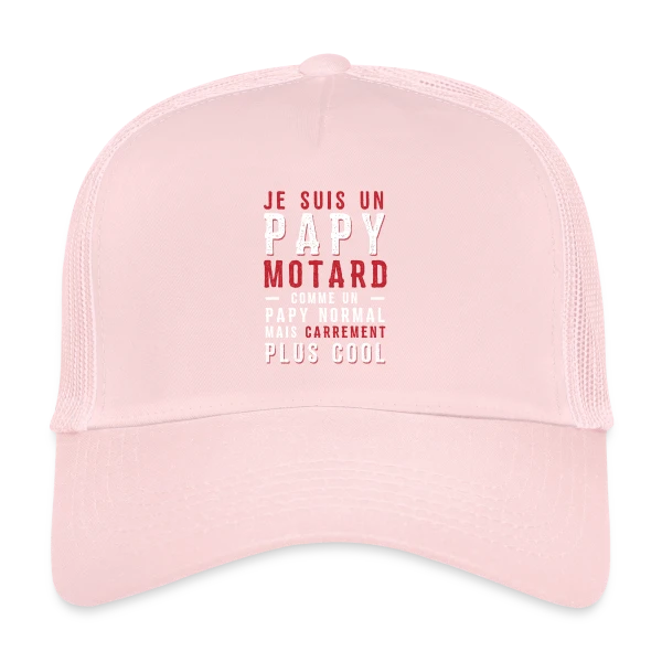 Papy Motard : Carrément Plus Cool ! sur Casquette trucker