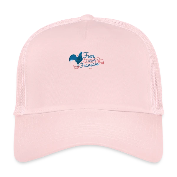 Fierté Française : Élégance et Patrie sur Casquette trucker