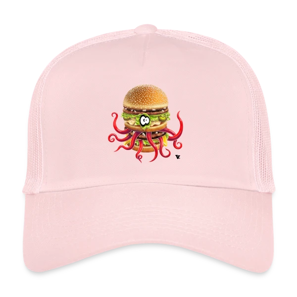 Big McPoulpe sur Casquette trucker