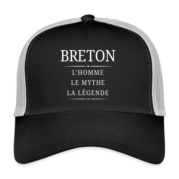 Breton Légende sur Casquette trucker
