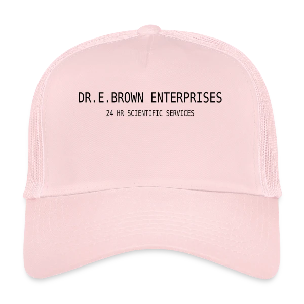 Dr. Brown : Architecte du Temps sur Casquette trucker