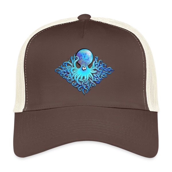 Poulpe 51 Tentacules sur Casquette trucker