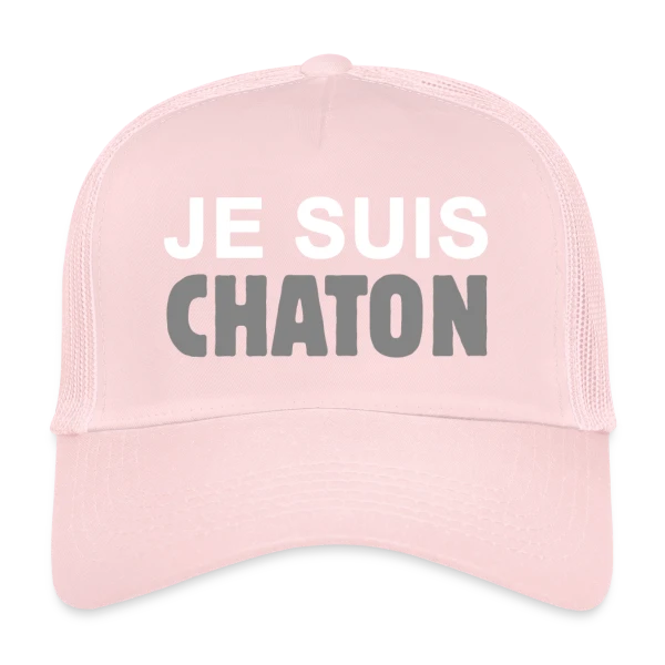 Je Suis Chaton sur Casquette trucker