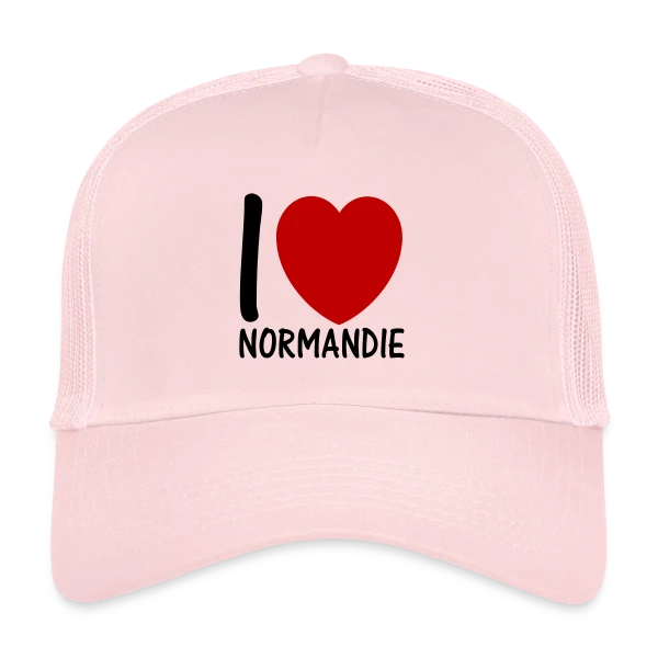 J'aime la Normandie sur Casquette trucker