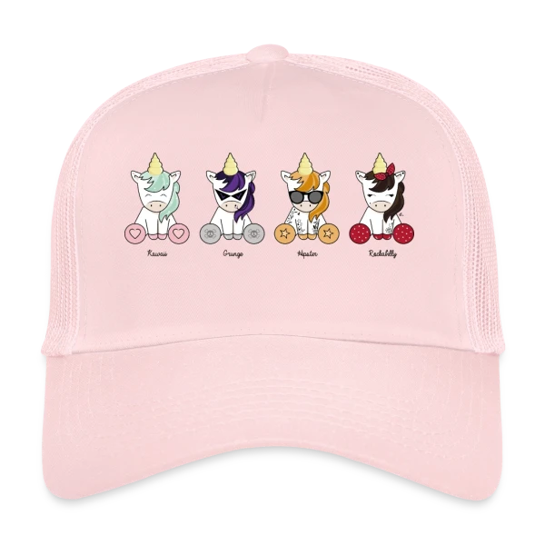 Les Licornes Enchantées sur Casquette trucker