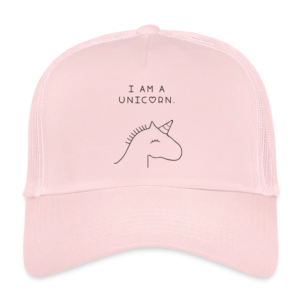 Je suis une Licorne Rêveuse sur Casquette trucker